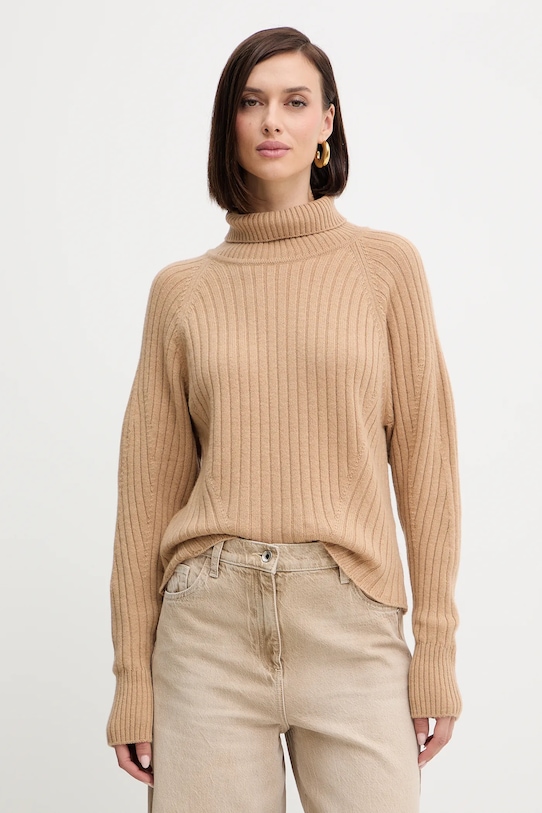 Шерстяной свитер Simona Corsellini, бежевый
Шерстяной свитер Simona Corsellini, бежевый