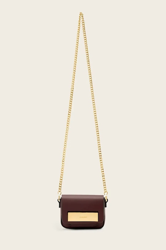 Кожаная сумка ETTA Allsaints, бордовый
Кожаная сумка ETTA Allsaints, бордовый