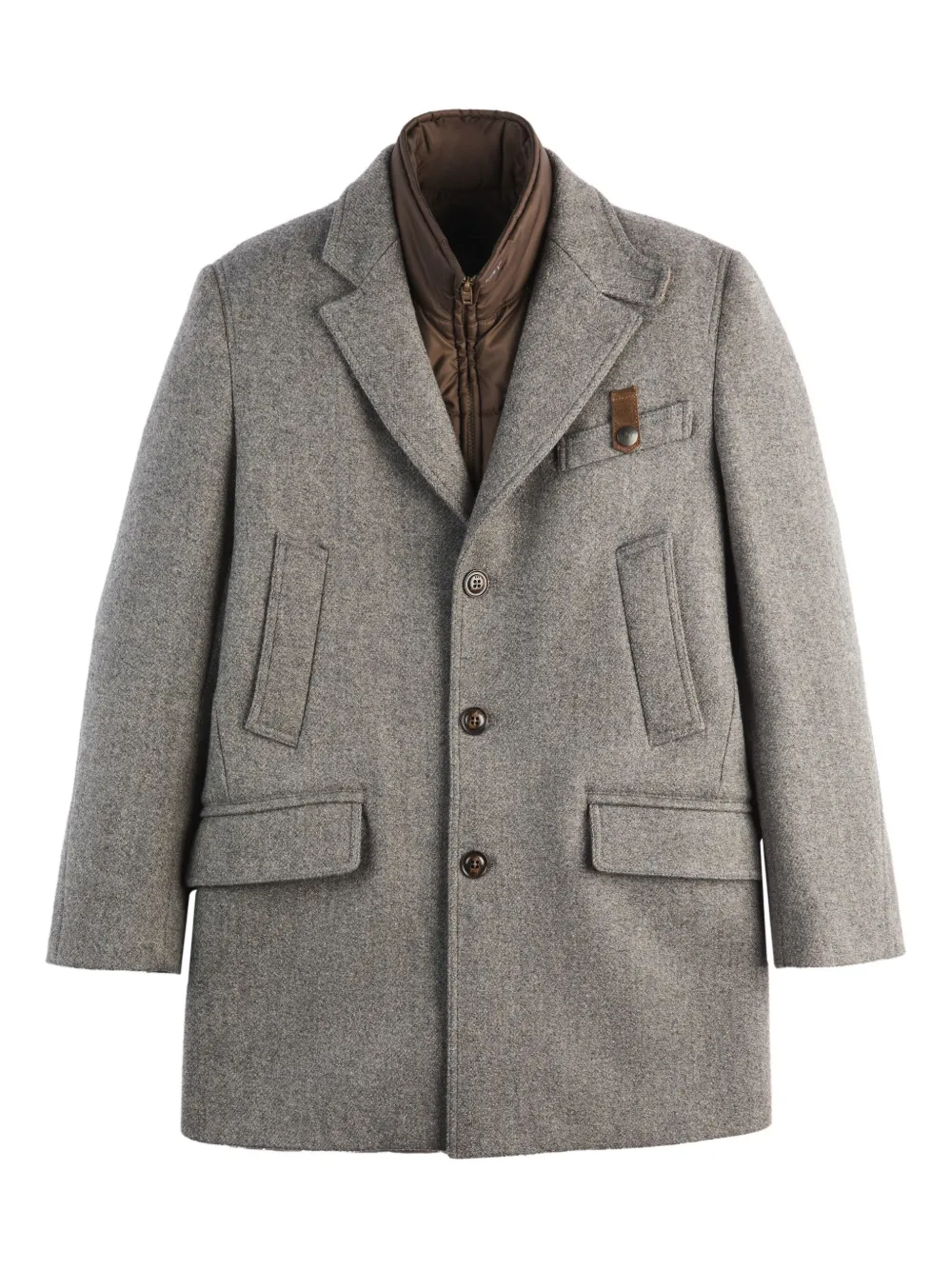 Пальто из смесовой шерсти Fay, серый
Пальто из смесовой шерсти Fay, серый