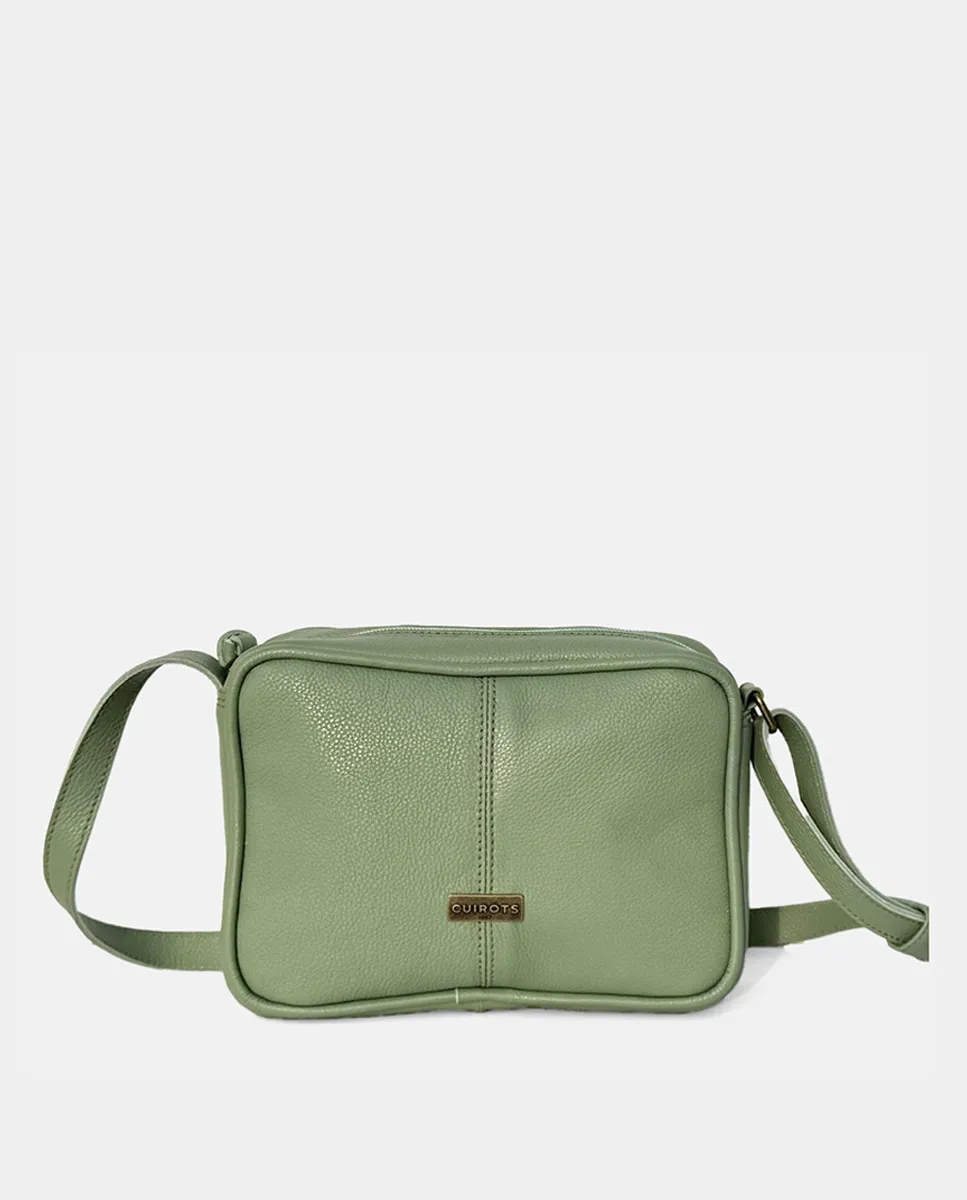 THELMA маленькая кожаная сумка через плечо с застежкой-молнией CUIROTS, светло-зеленый
THELMA маленькая кожаная сумка через плечо с застежкой-молнией CUIROTS, светло-зеленый