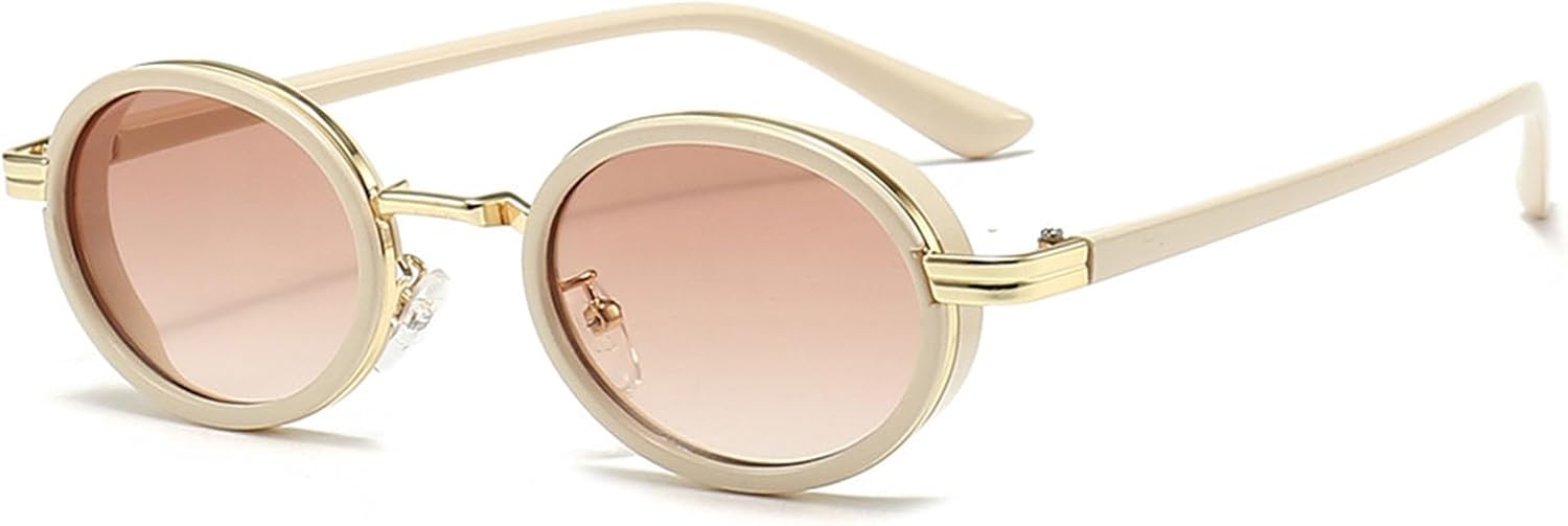 Винтажные солнцезащитные очки в стиле стимпанк с оправой Ovel для женщин и мужчин, модные, полуметаллическая оправа, хип-хоп панк, защита от ультрафиолета UV400 Bsreyeop, Beige/Brown F1
Винтажные солнцезащитные очки в стиле стимпанк с оправой Ovel для женщин и мужчин, модные, полуметаллическая оправа, хип-хоп панк, защита от ультрафиолета UV400 Bsreyeop, Beige/Brown F1