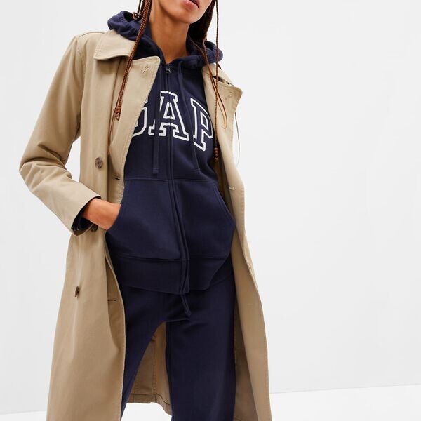 Толстовка на молнии с капюшоном и вышитым логотипом Gap, синий
Толстовка на молнии с капюшоном и вышитым логотипом Gap, синий