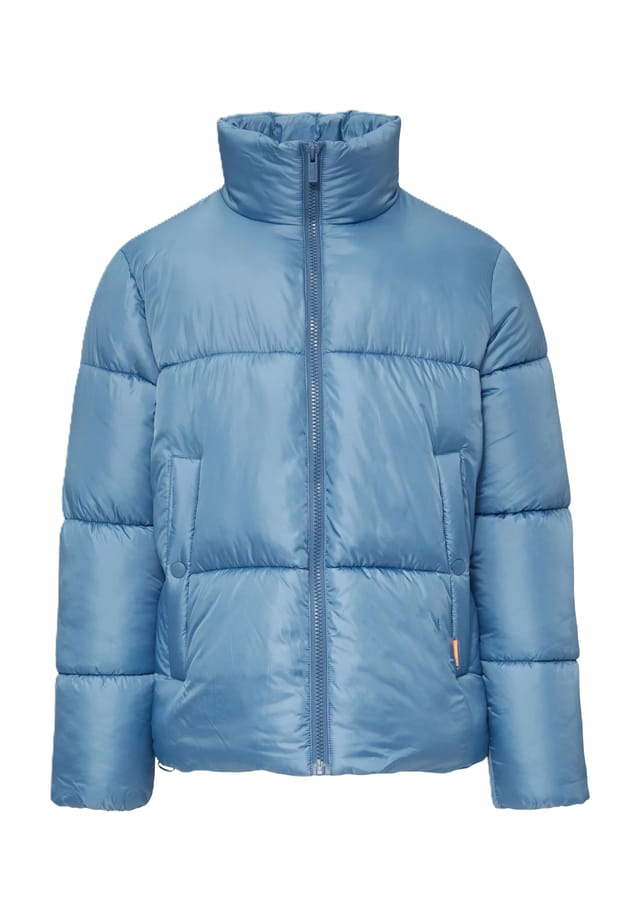 Стеганая куртка с воротником-стойкой Qs, синий
Стеганая куртка с воротником-стойкой Qs, синий