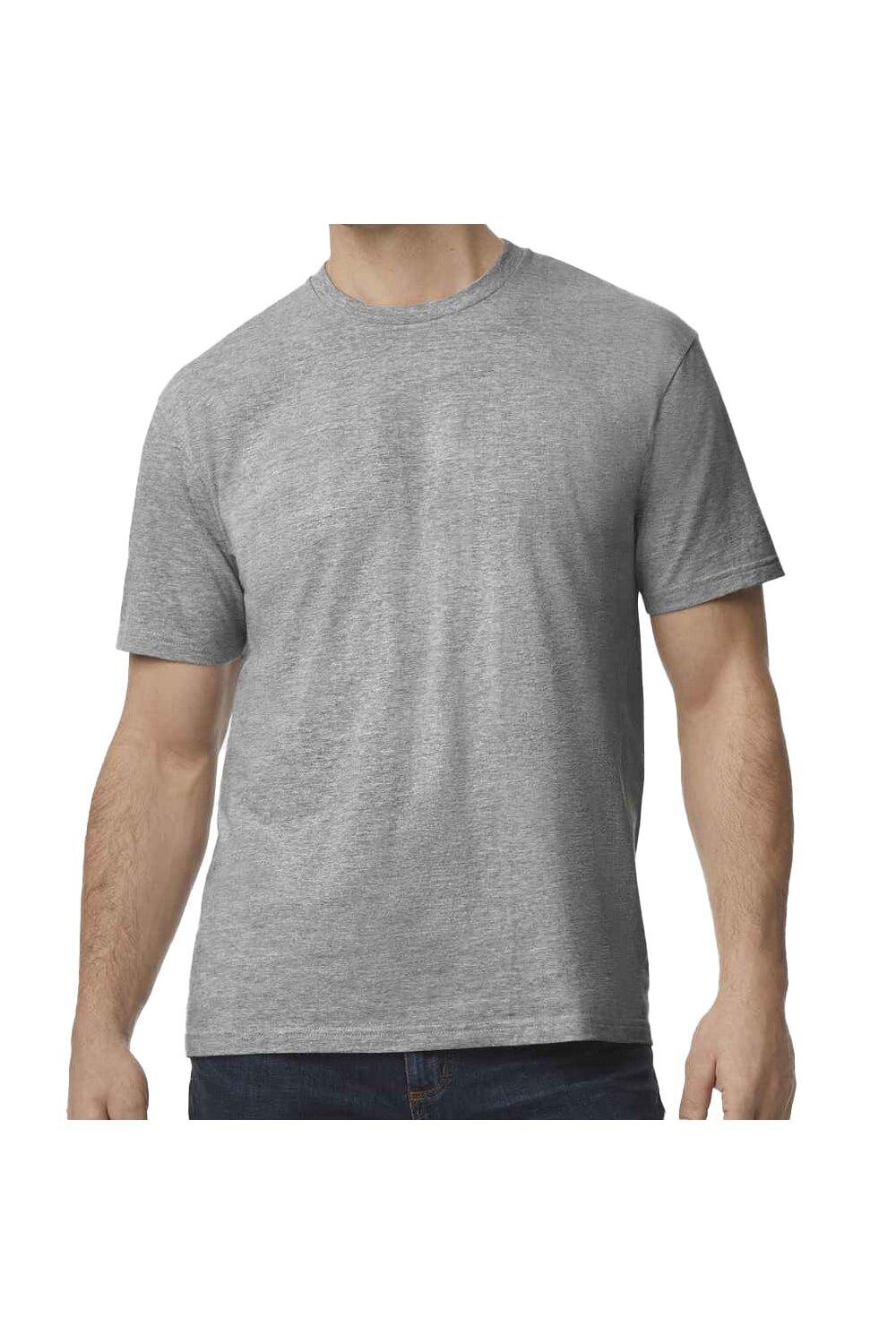 Футболка средней плотности Soft Touch Gildan, серый 
Футболка средней плотности Soft Touch Gildan, серый