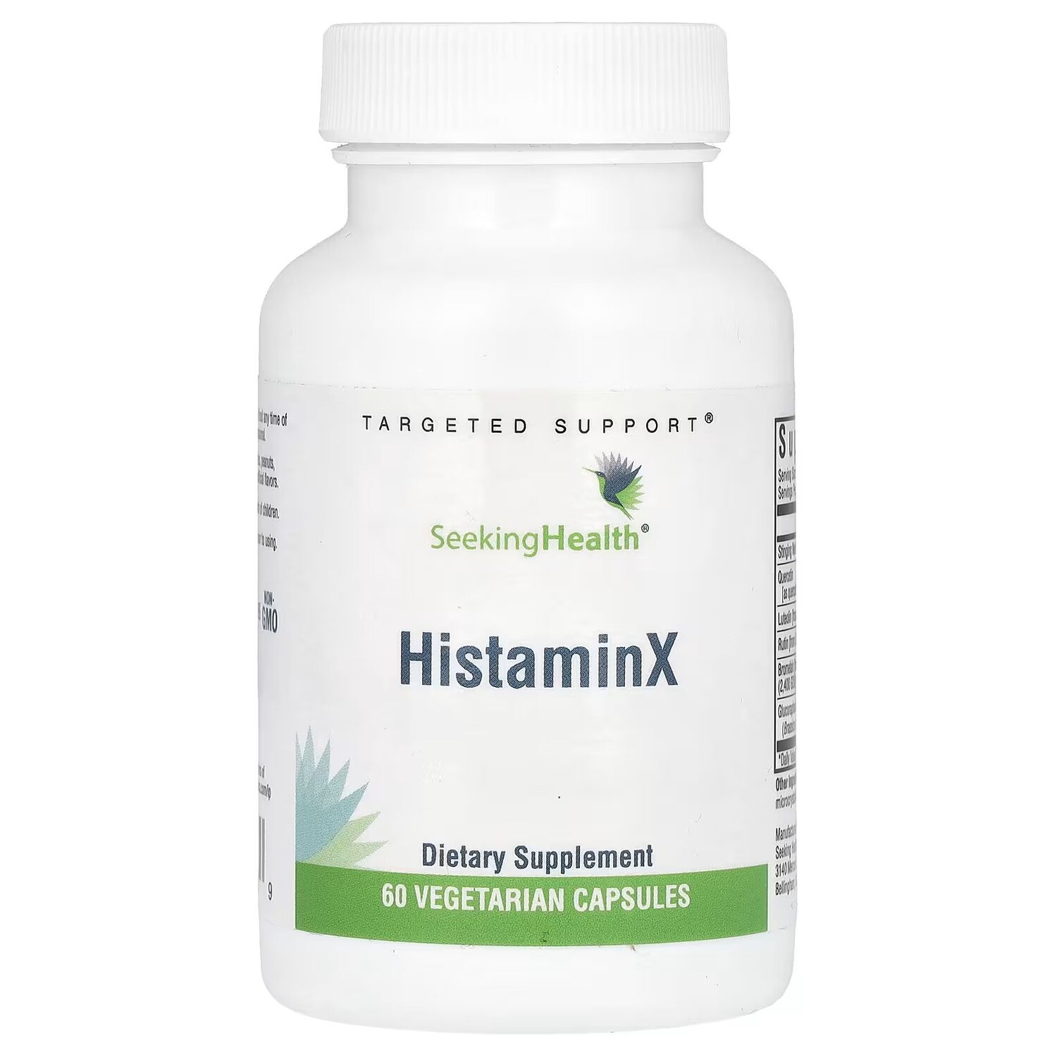 HistaminX, 60 вегетарианских капсул Seeking Health
HistaminX, 60 вегетарианских капсул Seeking Health