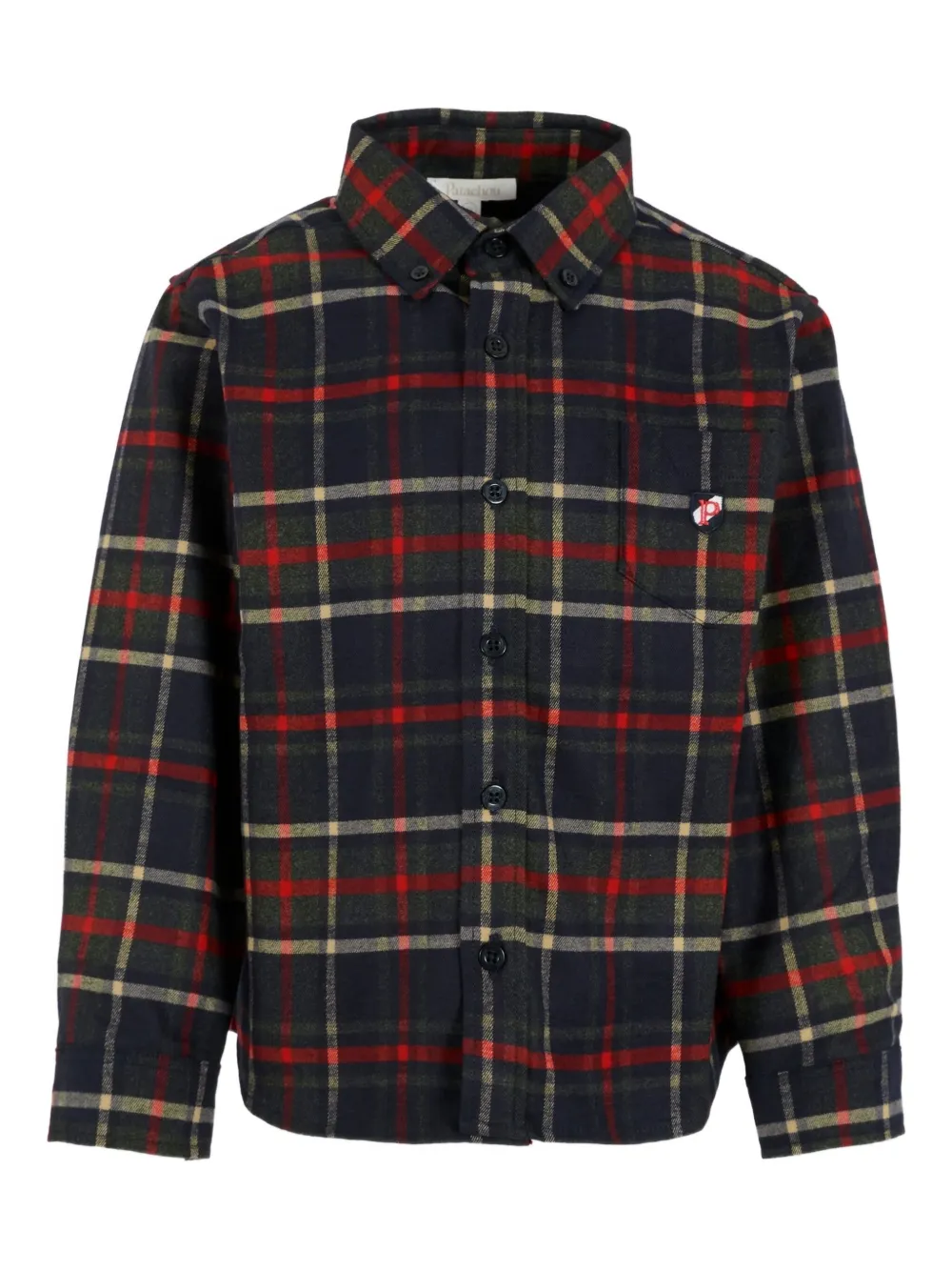 Клетчатая рубашка с длинными рукавами Patachou, синий
Клетчатая рубашка с длинными рукавами Patachou, синий