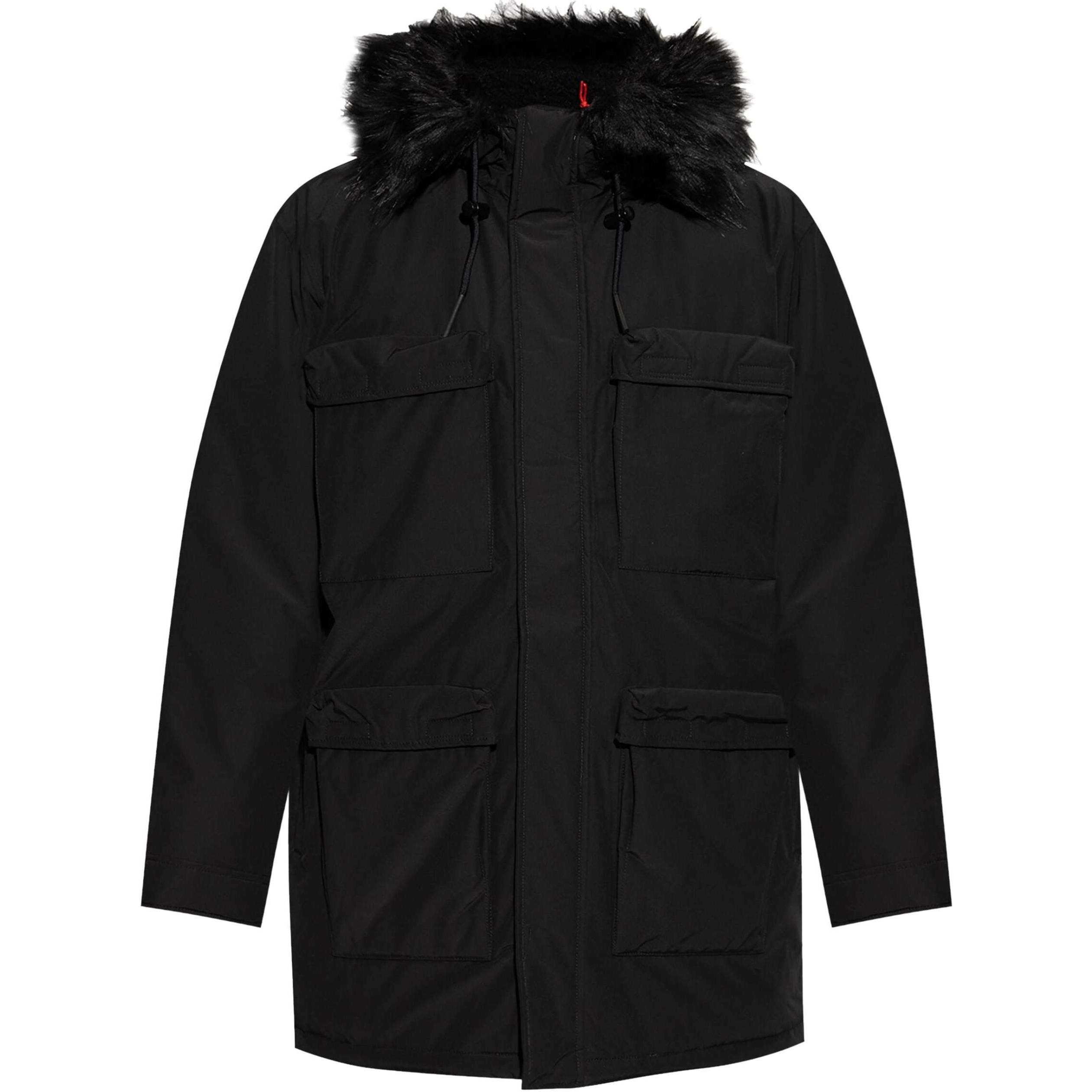 W Milow Куртка с капюшоном DIESEL, Черный
W Milow Куртка с капюшоном DIESEL, Черный