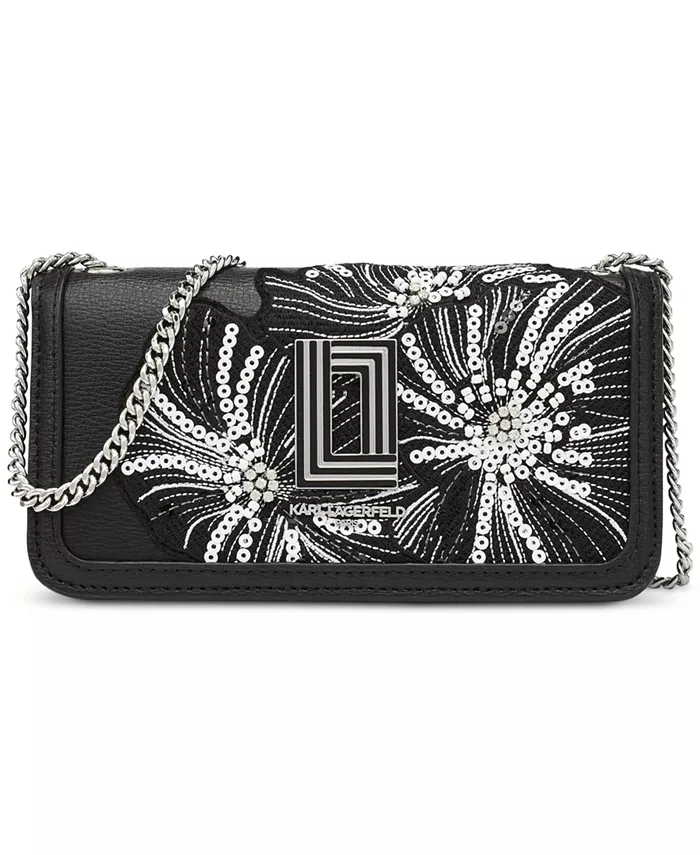 Сумка Kosette Embellished Shoulder KARL LAGERFELD PARIS, черный
Сумка Kosette Embellished Shoulder KARL LAGERFELD PARIS, черный