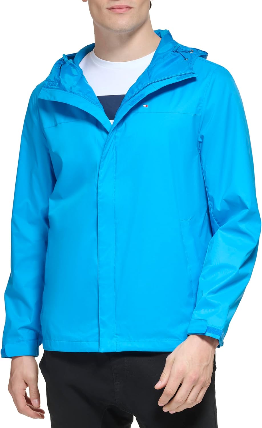 Мужская легкая дышащая водонепроницаемая куртка с капюшоном Tommy Hilfiger, Shocking Blue
Мужская легкая дышащая водонепроницаемая куртка с капюшоном Tommy Hilfiger, Shocking Blue
