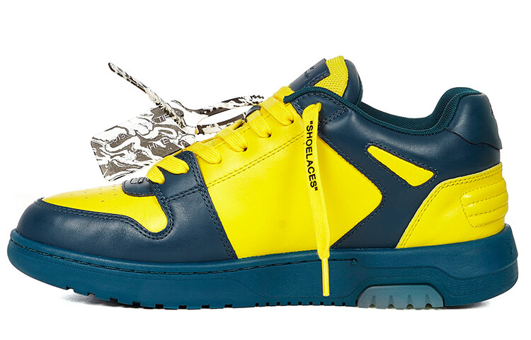 Кроссовки мужские Off-White Out Of Office, желтый / темно - бирюзовый
Кроссовки мужские Off-White Out Of Office, желтый / темно - бирюзовый