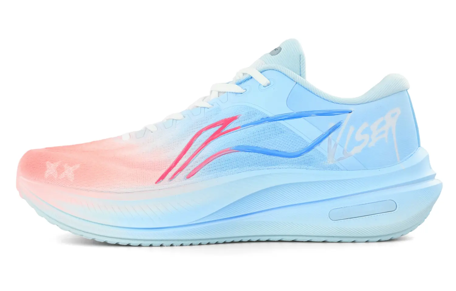 Мужские кроссовки Li Ning Yueying 5 с амортизацией, воздухопроницаемостью и упругостью, низкие, для тренировок и бега на длинные дистанции., светлый warm gradient (синий розовый)
Мужские кроссовки Li Ning Yueying 5 с амортизацией, воздухопроницаемостью и упругостью, низкие, для тренировок и бега на длинные дистанции., светлый warm gradient (синий розовый)