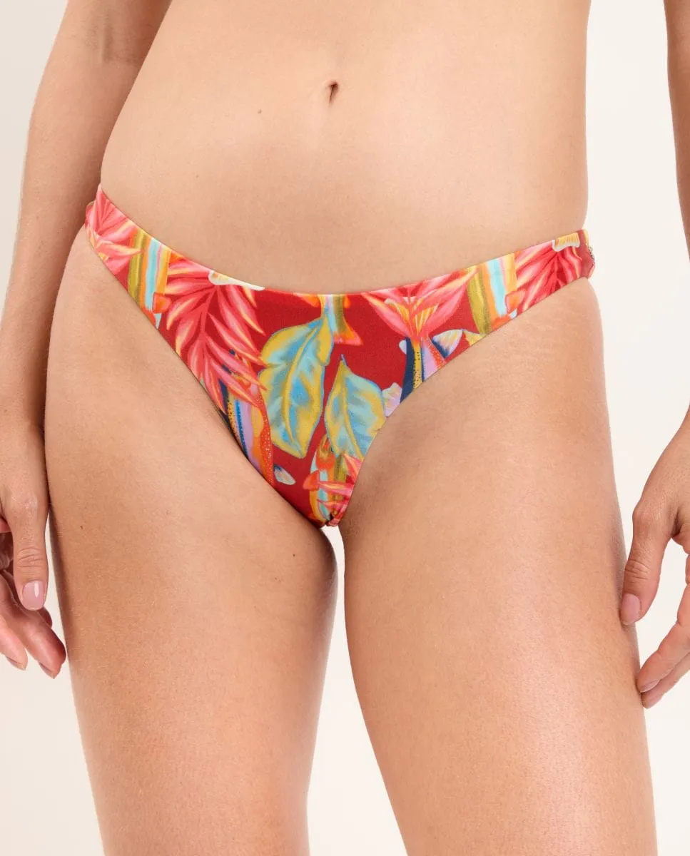 Плавки бразильского бикини с принтом Río de Sol, красный
Плавки бразильского бикини с принтом Río de Sol, красный