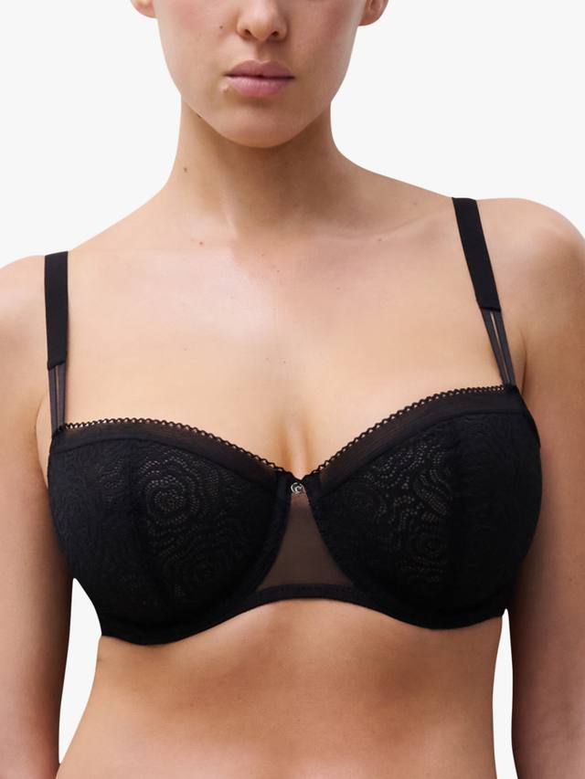 C Jolie бюстгальтер с косточками и чашечками половинки Chantelle, Black
C Jolie бюстгальтер с косточками и чашечками половинки Chantelle, Black