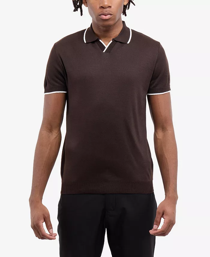 Мужской джерси-поло с коротким рукавом и воротником Johnny SPRING + MERCER, коричневый/бежевый
Мужской джерси-поло с коротким рукавом и воротником Johnny SPRING + MERCER, коричневый/бежевый