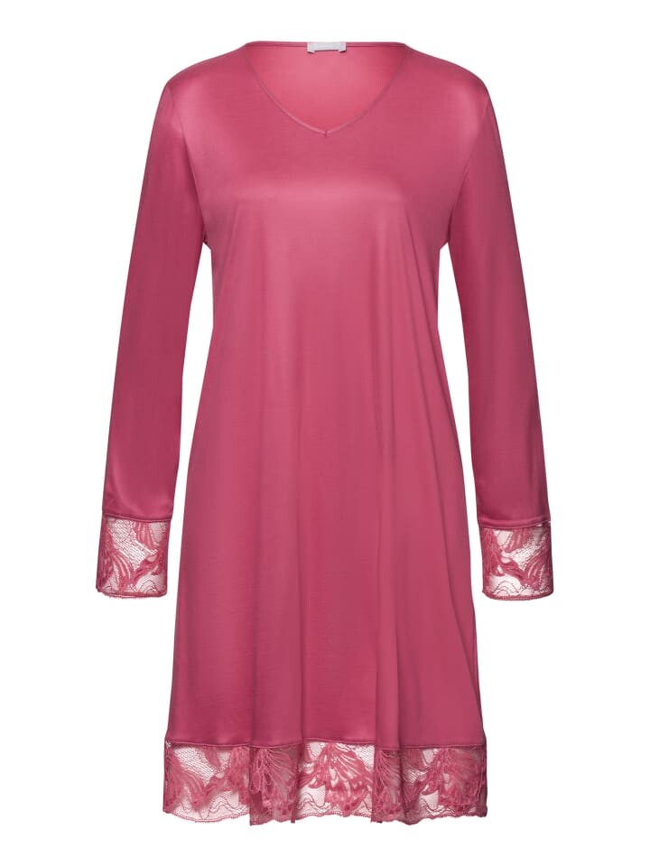Ночная рубашка Hanro Eva, цвет rose wine 
Ночная рубашка Hanro Eva, цвет rose wine