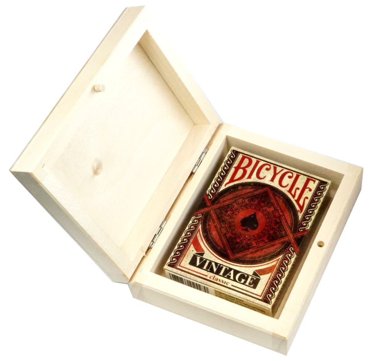 Игральные карты BICYCLE VINTIGE, 1 КОЛОДА, в деревянной коробке*
Игральные карты BICYCLE VINTIGE, 1 КОЛОДА, в деревянной коробке*