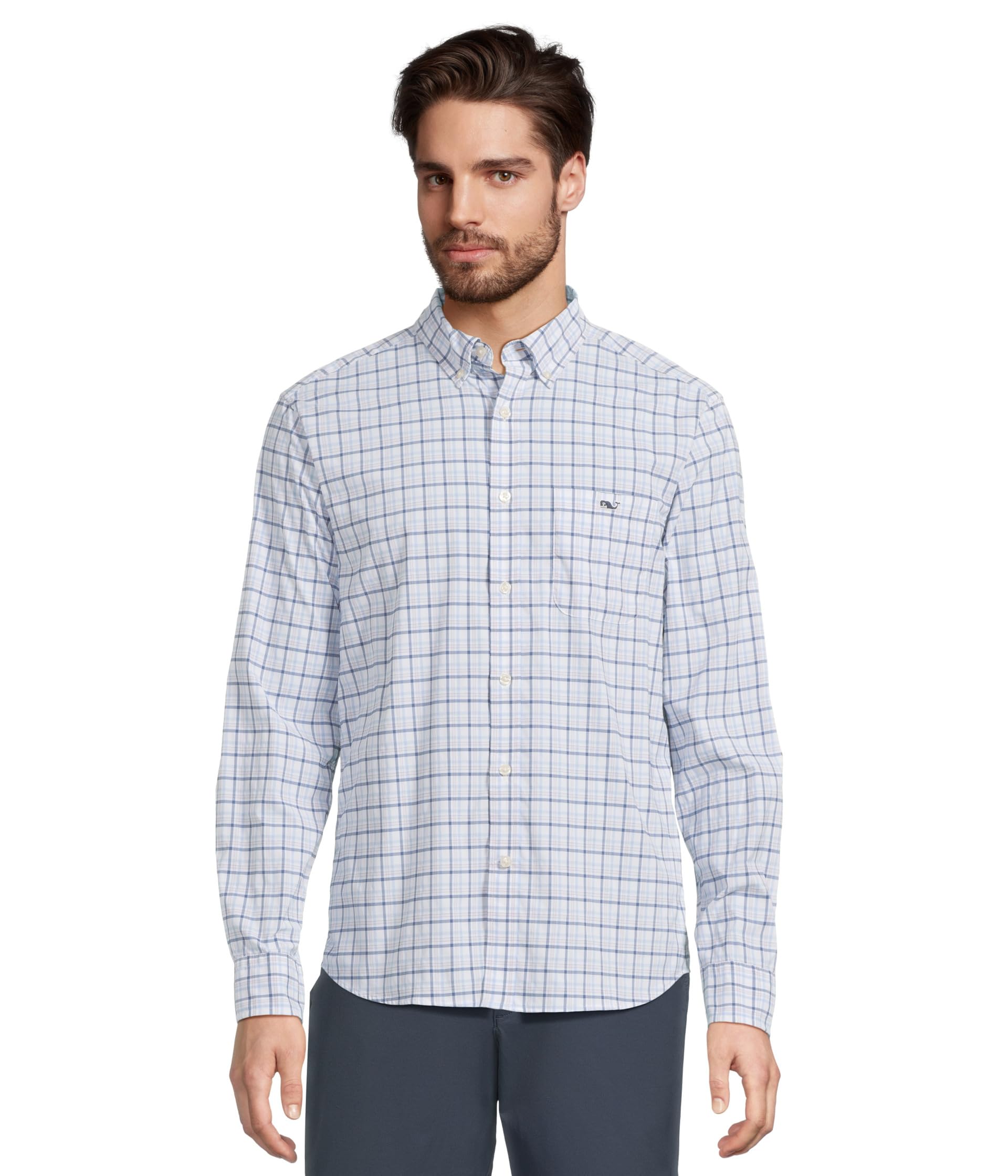 Рубашка Vineyard Vines Callwood Plaid Featherweight Performance Shirt, цвет Summer Mauve
Рубашка Vineyard Vines Callwood Plaid Featherweight Performance Shirt, цвет Summer Mauve