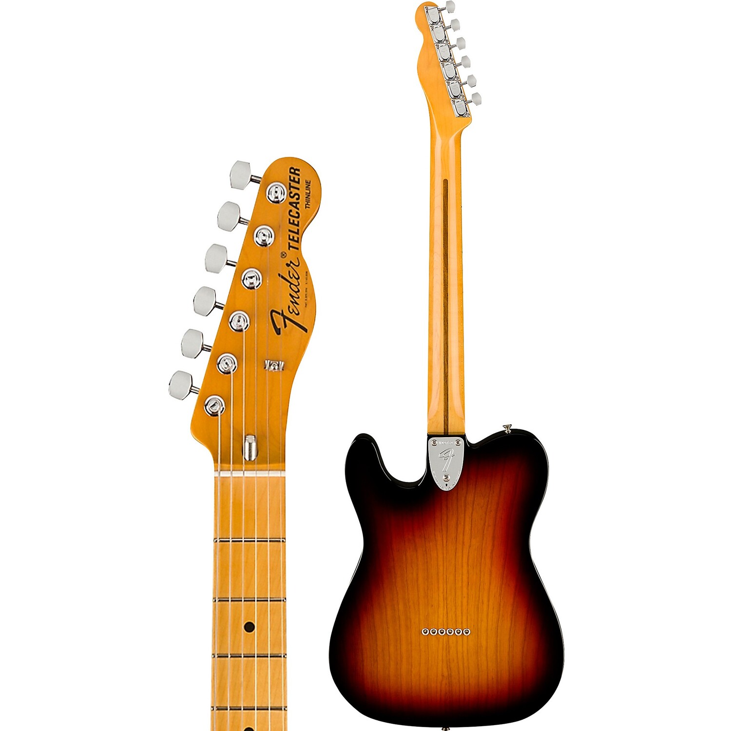 Электрогитара Fender American Vintage II 1972 Telecaster Thinline, 3-цветная, Sunburst
Электрогитара Fender American Vintage II 1972 Telecaster Thinline, 3-цветная, Sunburst
