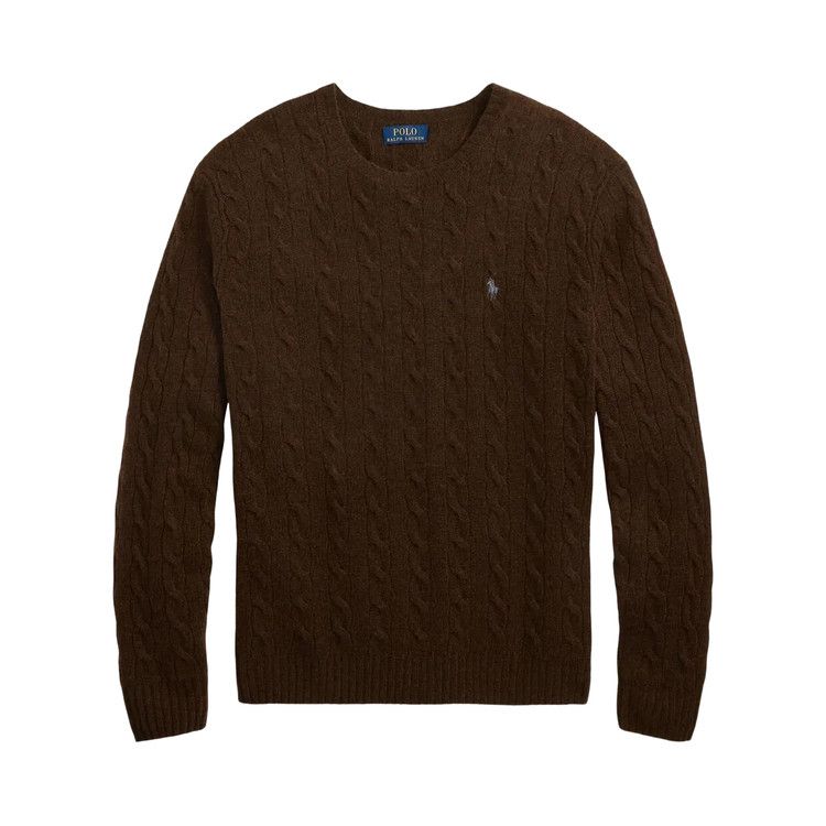Свитер Polo Ralph Lauren Long Sleeve Cable Knit Crewneck Sweater, Cacao Brown Heather
Свитер Polo Ralph Lauren Long Sleeve Cable Knit Crewneck Sweater, Cacao Brown Heather