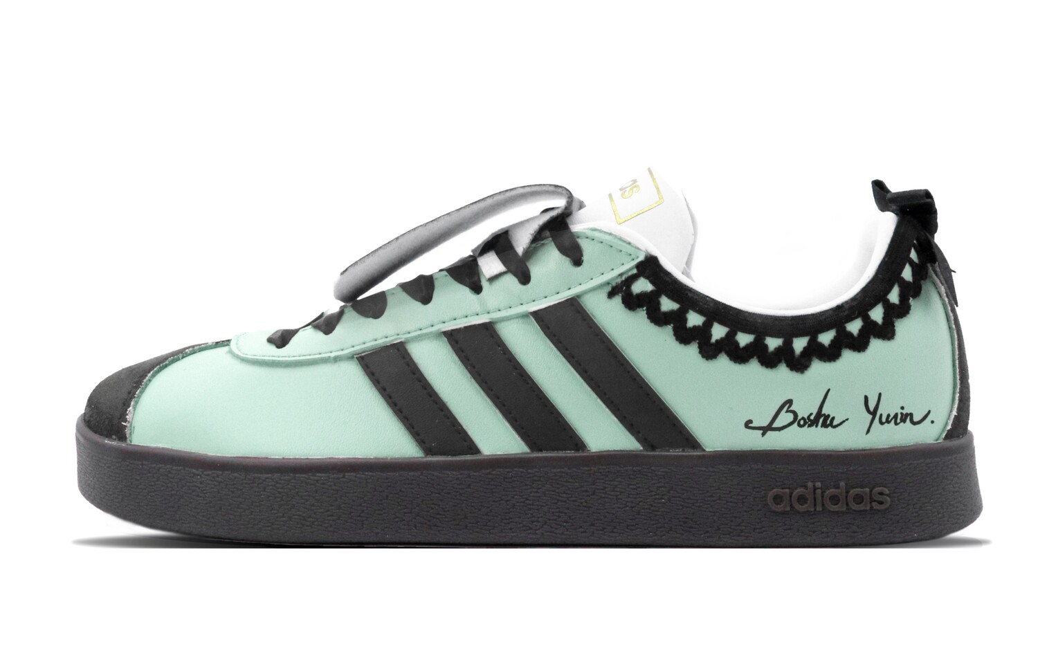 Кроссовки adidas neo Vl Court Skateboarding Shoes Unisex Low-top Black/green, светло-зеленый
Кроссовки adidas neo Vl Court Skateboarding Shoes Unisex Low-top Black/green, светло-зеленый