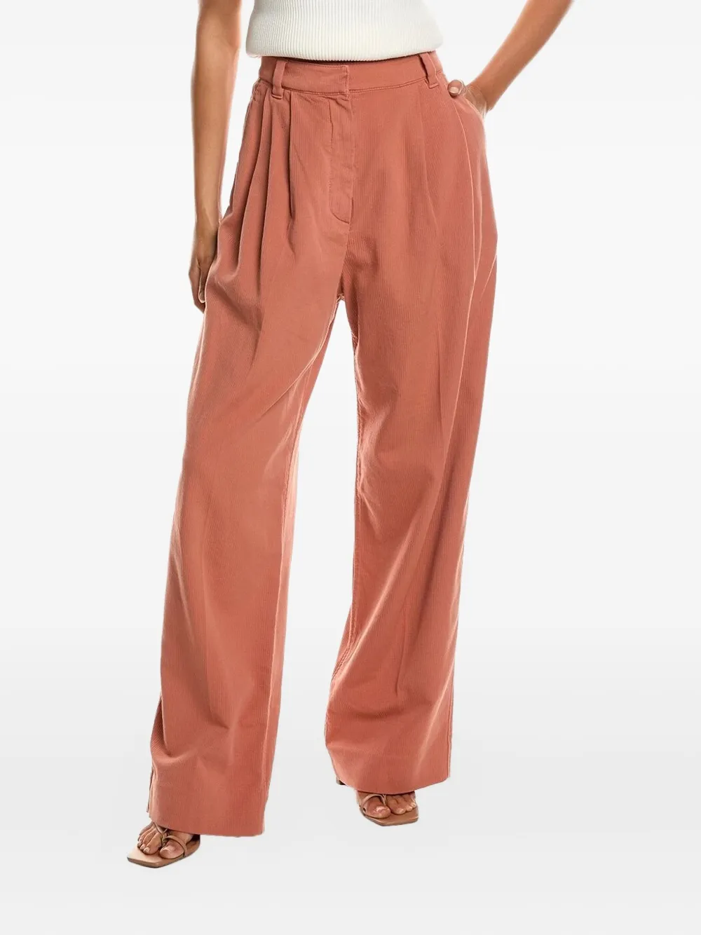 Плиссированные брюки прямого кроя Brunello Cucinelli, розовый
Плиссированные брюки прямого кроя Brunello Cucinelli, розовый