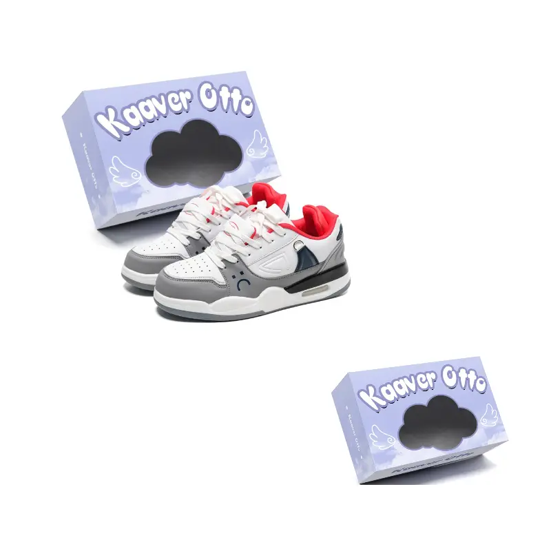 KAAVER OTTO Износостойкие и легкие мид-топ скейтбордские кроссовки унисекс бело-серые, цвет White Gray
KAAVER OTTO Износостойкие и легкие мид-топ скейтбордские кроссовки унисекс бело-серые, цвет White Gray