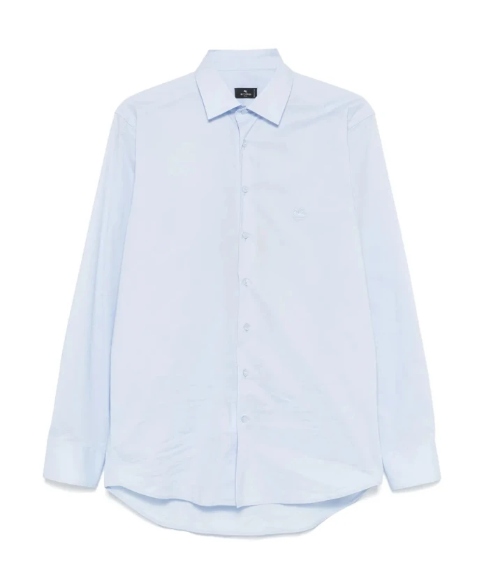 Мужская рубашка с застежкой на пуговицы и классическим воротником. Etro, синий
Мужская рубашка с застежкой на пуговицы и классическим воротником. Etro, синий