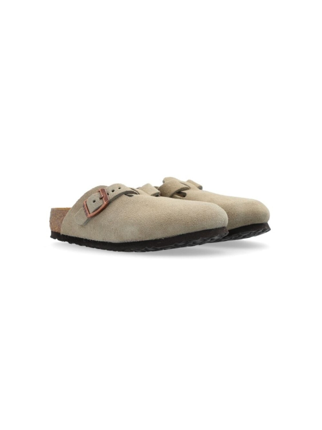 Детские тапочки Birkenstock Boston Birkenstock Kids, серый 
Детские тапочки Birkenstock Boston Birkenstock Kids, серый