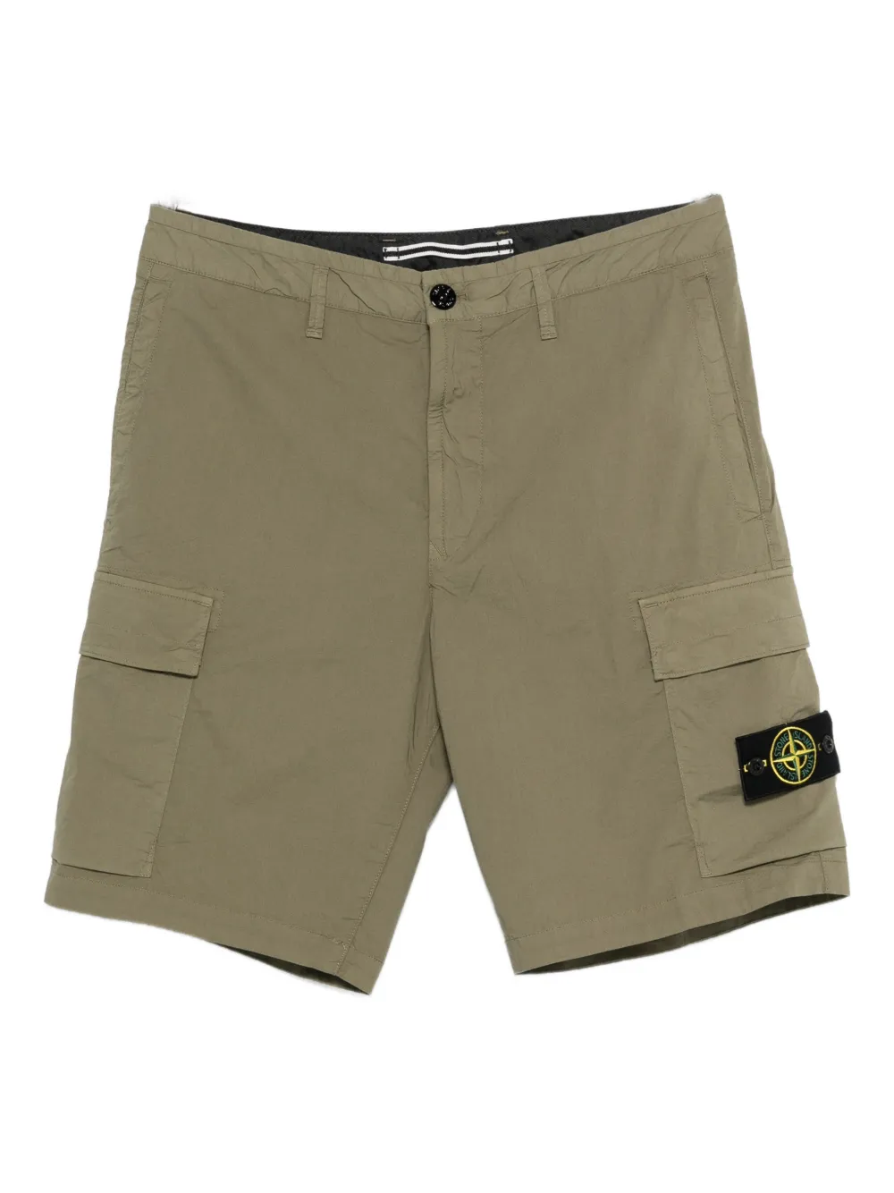 Шорты с накладными карманами Stone Island, зеленый
Шорты с накладными карманами Stone Island, зеленый