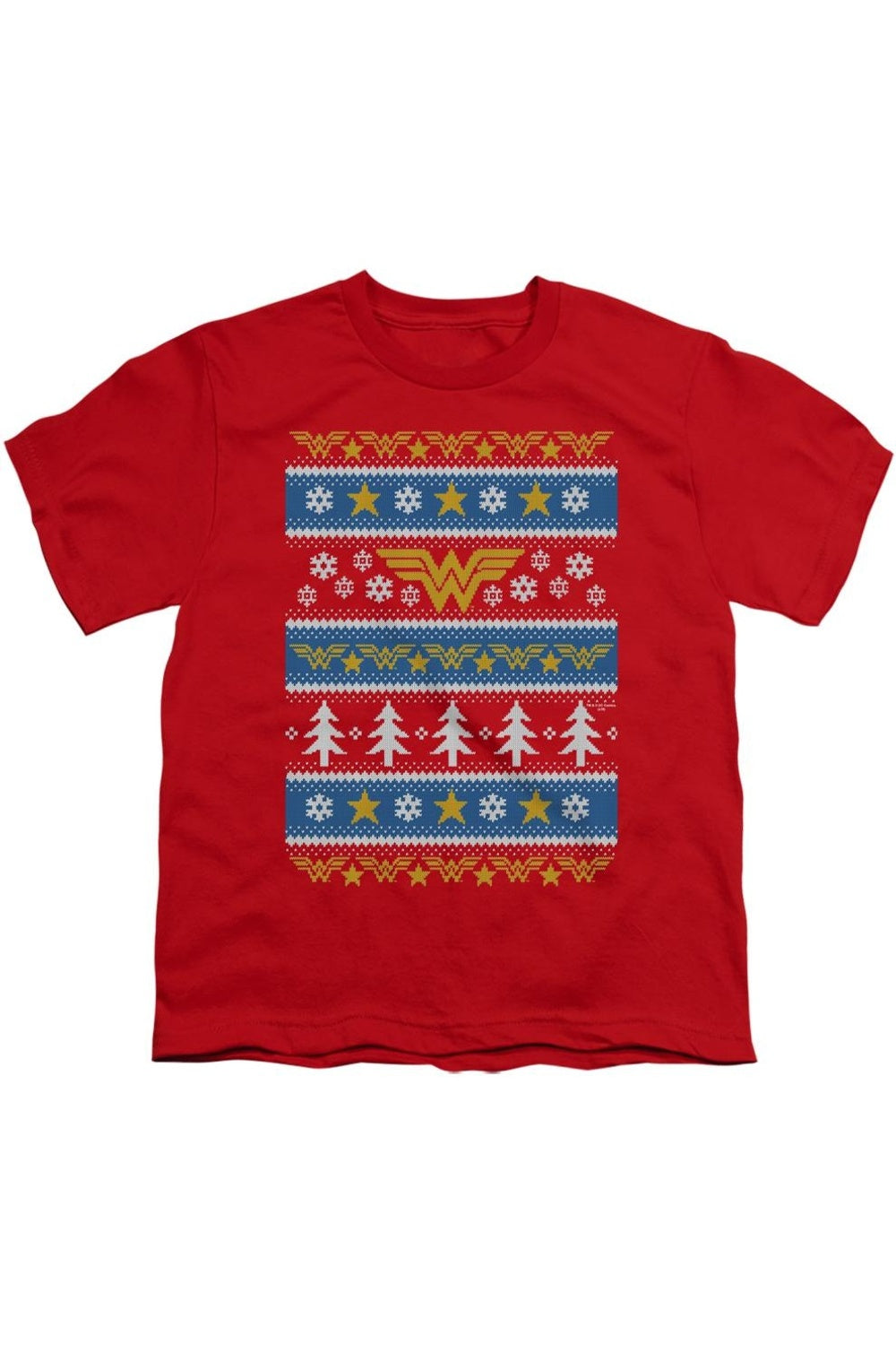 DC Comics Wonder Woman Футболка с коротким рукавом "Чудо-женщина" рождественская Gildan, красный
DC Comics Wonder Woman Футболка с коротким рукавом "Чудо-женщина" рождественская Gildan, красный