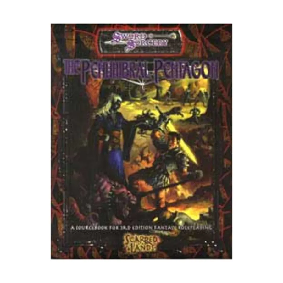 Penumbral Pentagon, Scarred Lands (d20), мягкая обложка
Penumbral Pentagon, Scarred Lands (d20), мягкая обложка