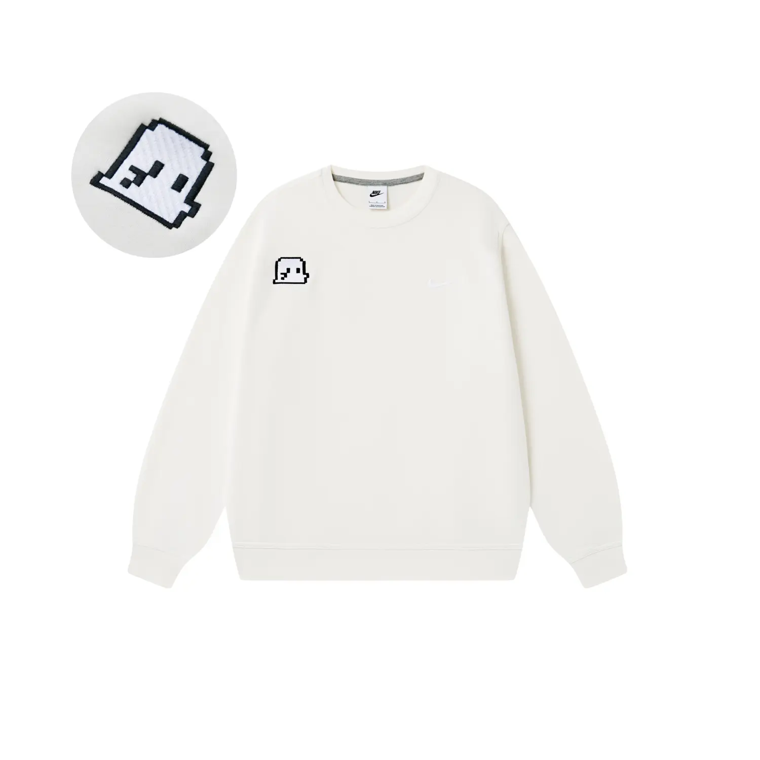 Nike Толстовка унисекс, цвет экрю, круглый вырез, умеренный уровень, другие
Nike Толстовка унисекс, цвет экрю, круглый вырез, умеренный уровень, другие