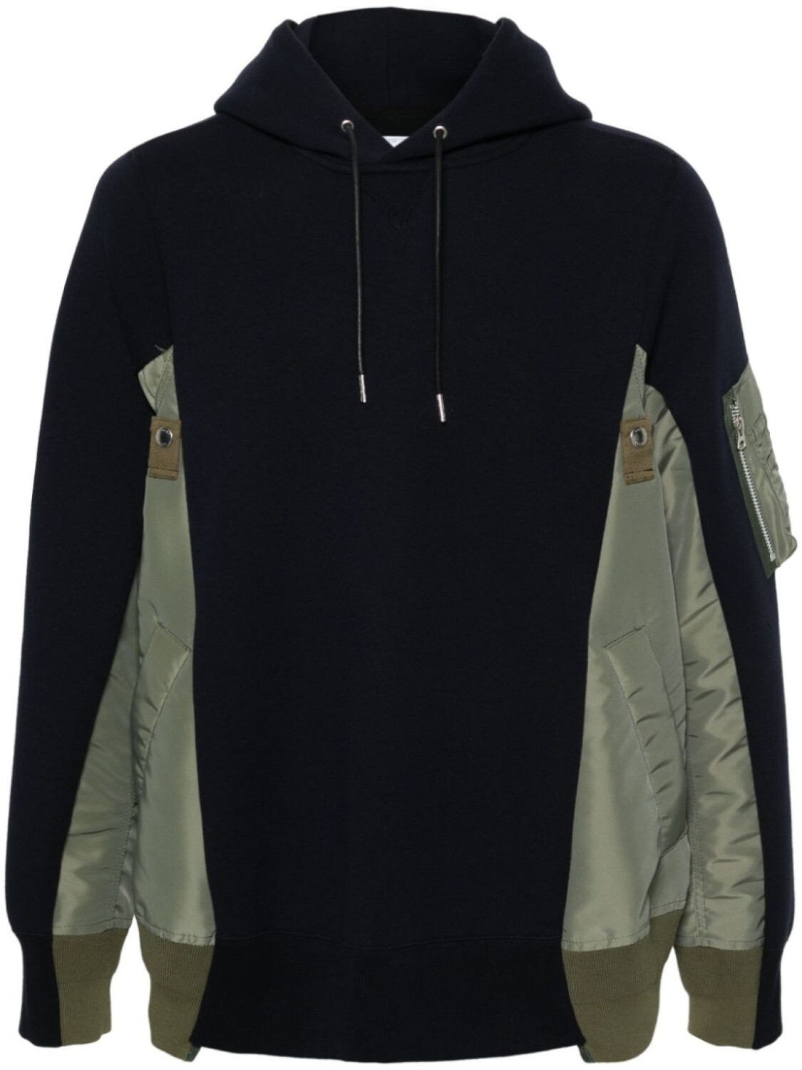 Sacai худи с кулиской, синий
Sacai худи с кулиской, синий