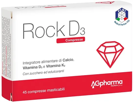 Rock D3 45 Добавка для костей 45 таблеток Ag Pharma
Rock D3 45 Добавка для костей 45 таблеток Ag Pharma