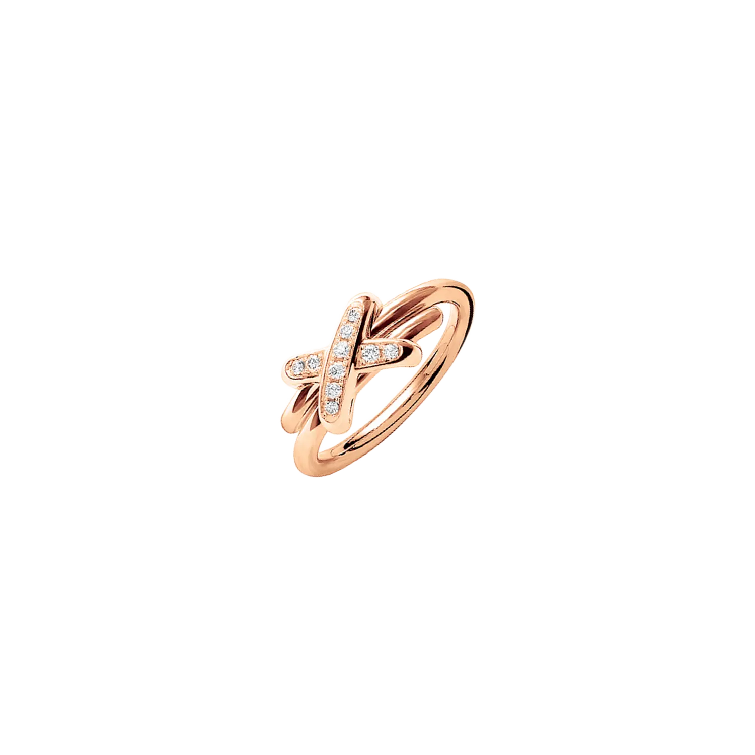 Кольцо Chaumet Jeux de liens из розового золота с бриллиантами
Кольцо Chaumet Jeux de liens из розового золота с бриллиантами