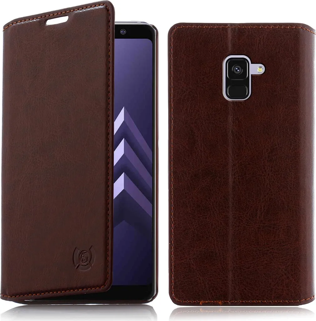 Чехол для Samsung Galaxy A8 Plus (2018) откидной чехол из натуральной кожи коричневого цвета Numia
Чехол для Samsung Galaxy A8 Plus (2018) откидной чехол из натуральной кожи коричневого цвета Numia