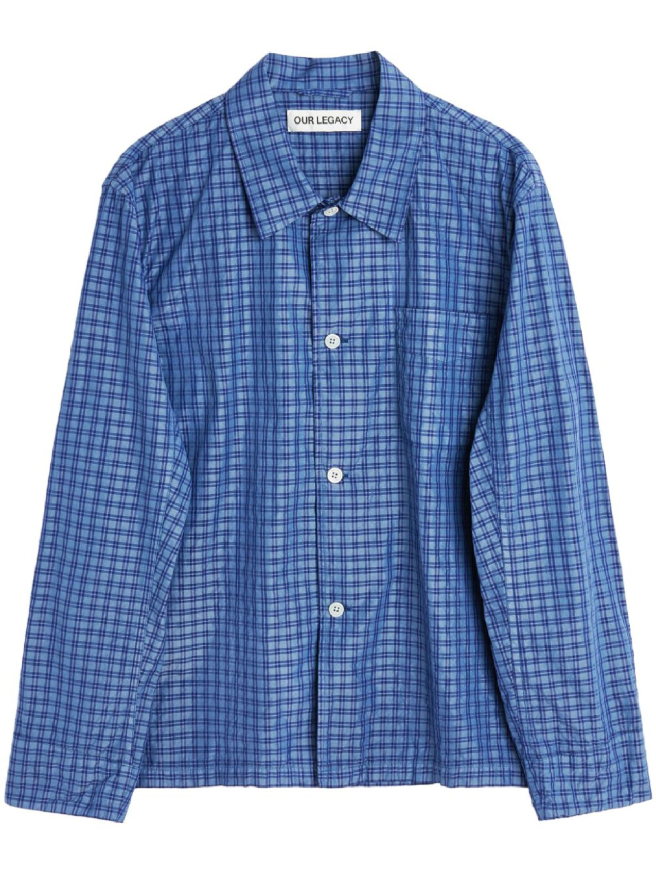 OUR LEGACY рубашка Heusen, синий
OUR LEGACY рубашка Heusen, синий