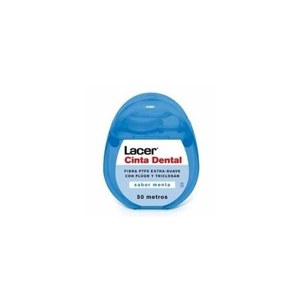 Зубная нить Lacer 50м мятная 
Зубная нить Lacer 50м мятная