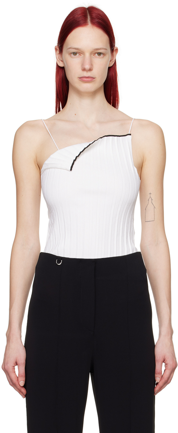 Майка Les Sculptures 'Le haut maile plisse' JACQUEMUS, белый
Майка Les Sculptures 'Le haut maile plisse' JACQUEMUS, белый