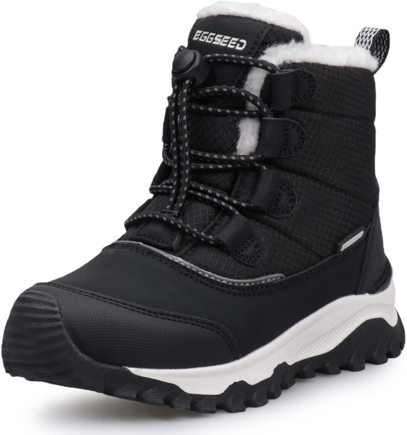 Детские зимние ботинки UOVO для мальчиков и девочек, водонепроницаемые, с флисовой и меховой подкладкой, походные кроссовки для улицы (младшие дети/старшие дети), черный
Детские зимние ботинки UOVO для мальчиков и девочек, водонепроницаемые, с флисовой и меховой подкладкой, походные кроссовки для улицы (младшие дети/старшие дети), черный