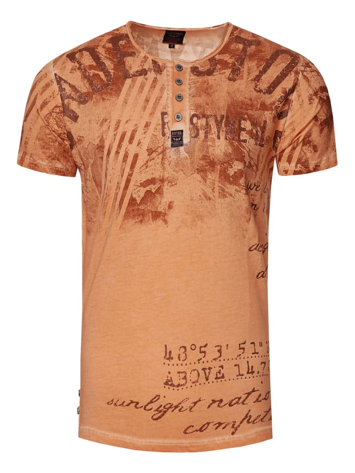 Футболка с круглым вырезом и принтом спереди и сзади цвета верблюжьей шерсти Rusty Neal
Футболка с круглым вырезом и принтом спереди и сзади цвета верблюжьей шерсти Rusty Neal