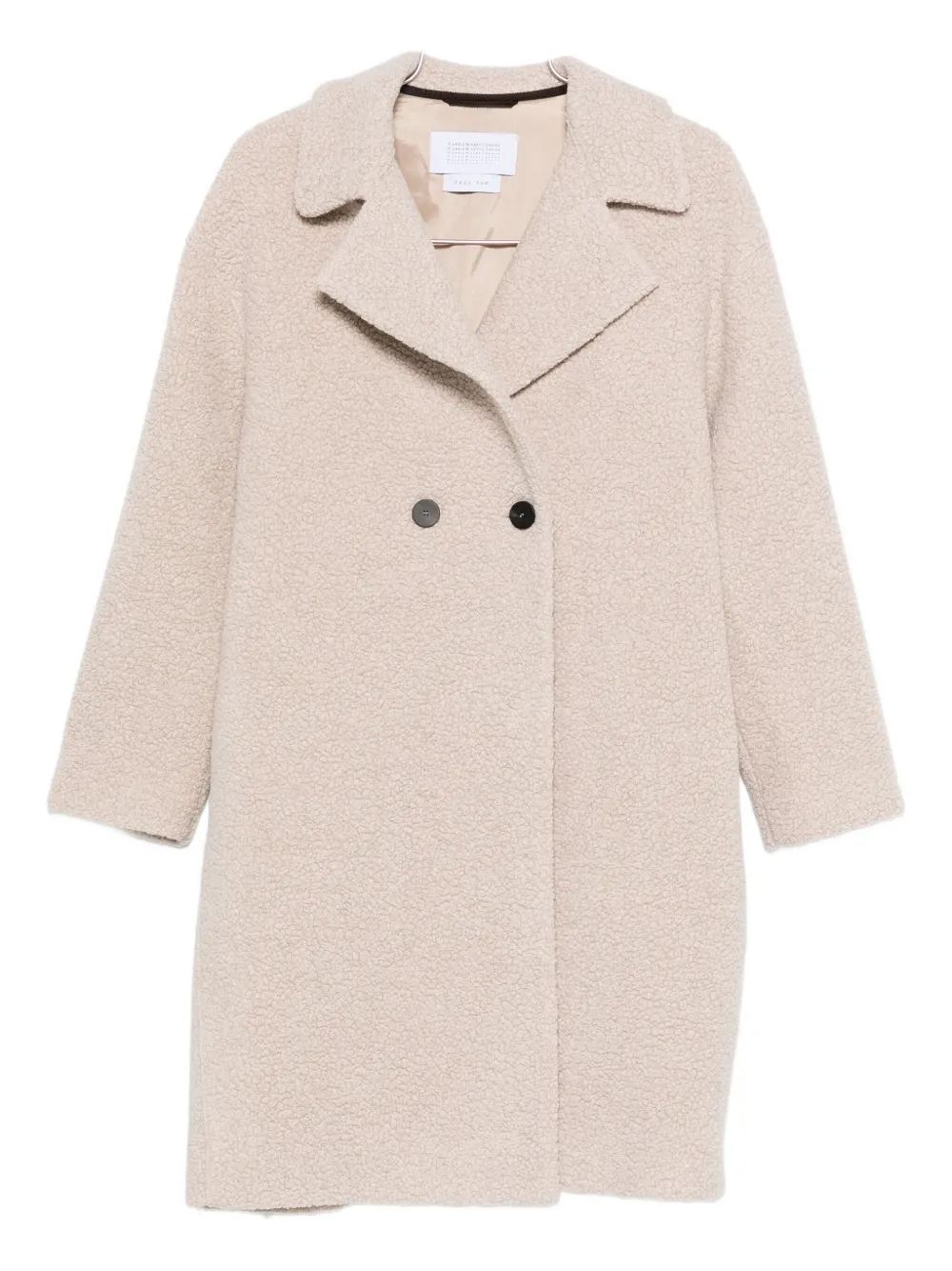 Двубортное пальто из букле Harris Wharf London, нейтральный
Двубортное пальто из букле Harris Wharf London, нейтральный