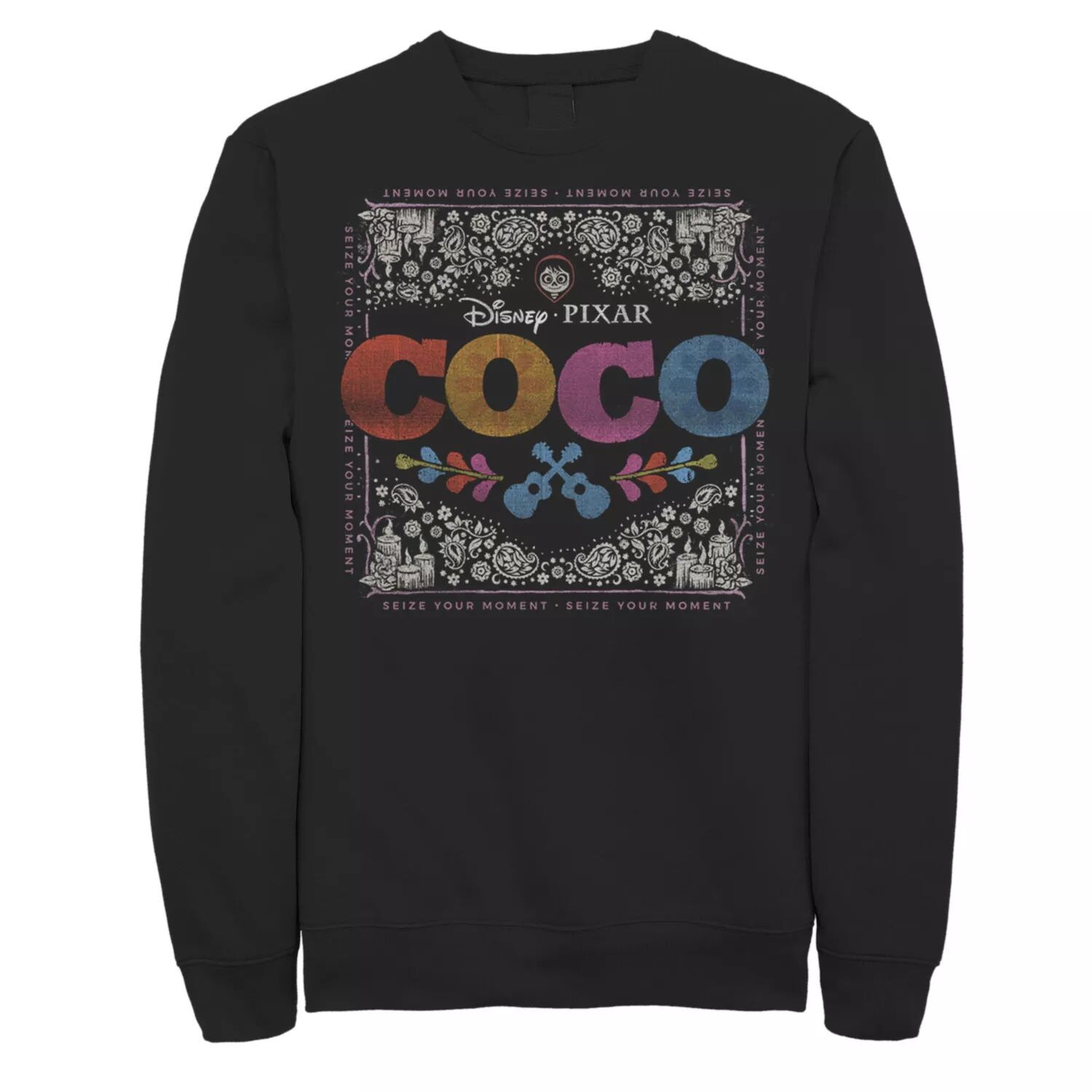 Мужская флисовая куртка Pixar Coco Colorful Square с цветочным принтом Miguel Disney
Мужская флисовая куртка Pixar Coco Colorful Square с цветочным принтом Miguel Disney