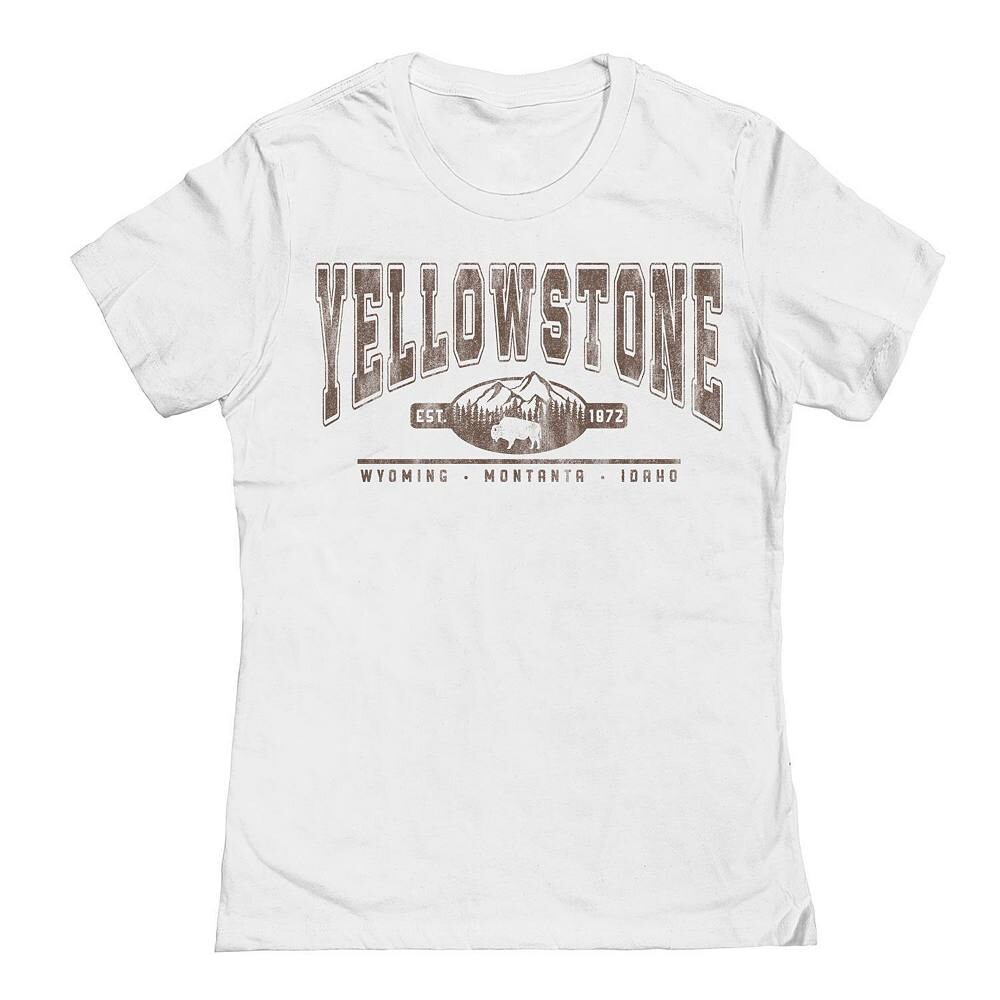 Юниорская/женская футболка с рисунком «Йеллоустон Парк», белый
Юниорская/женская футболка с рисунком «Йеллоустон Парк», белый
