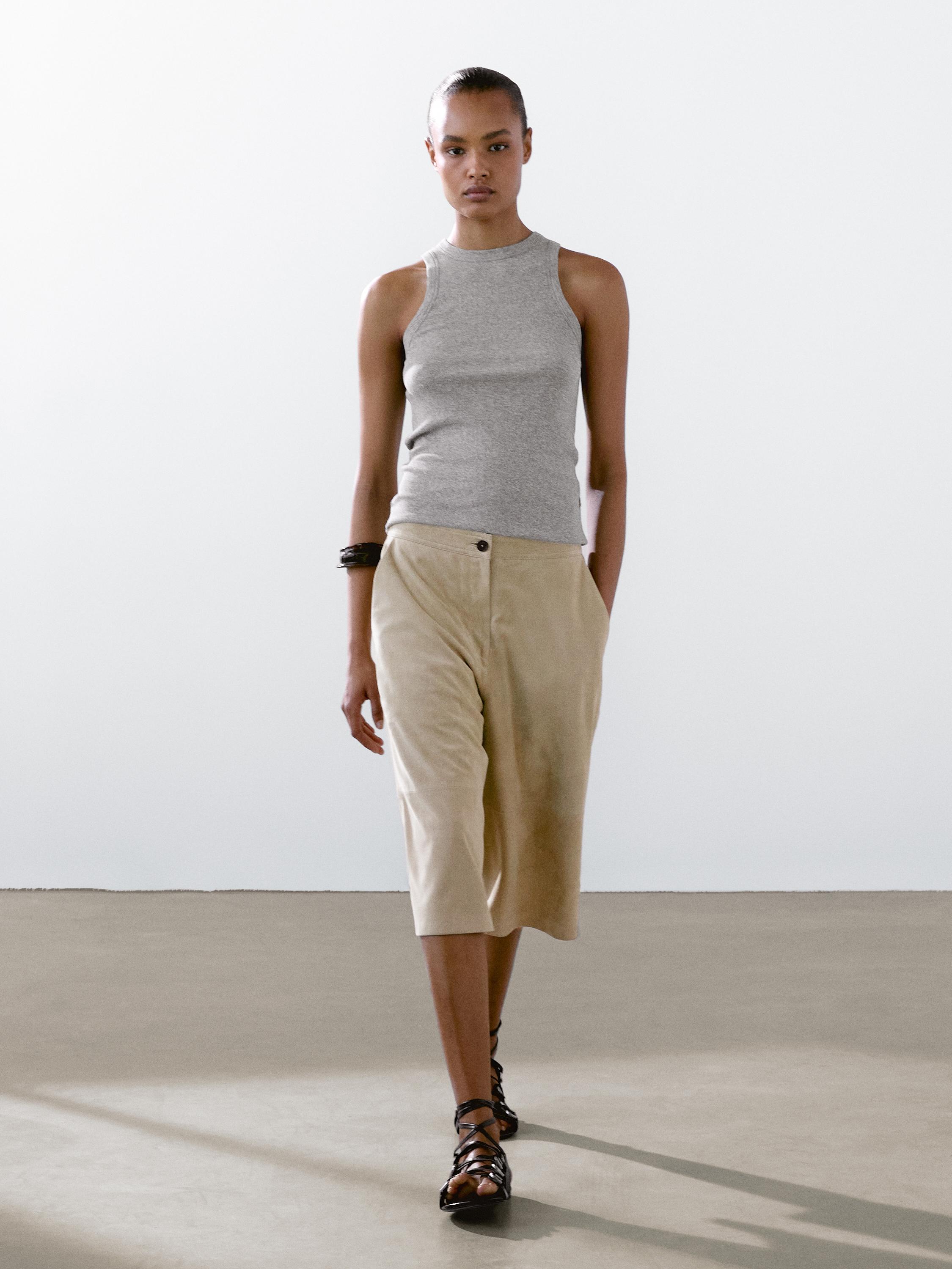 Топ из 100% хлопка с завязками на шее Massimo Dutti, темно-серый
Топ из 100% хлопка с завязками на шее Massimo Dutti, темно-серый