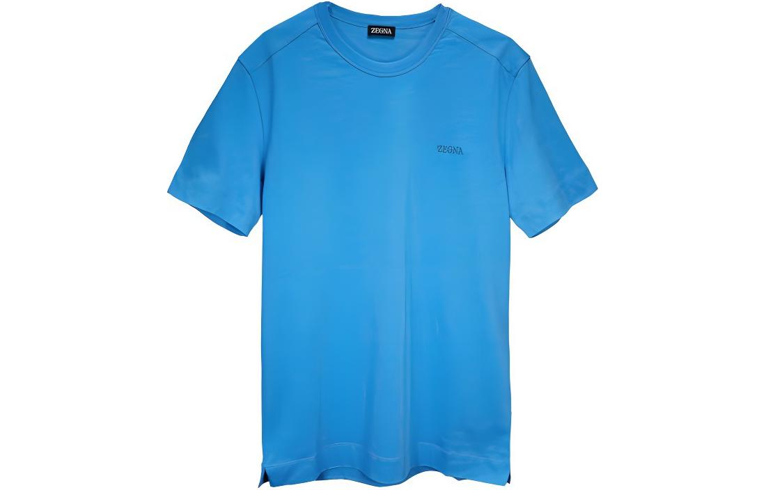 Футболка из хлопка с вышитым логотипом Ermenegildo Zegna, синий
Футболка из хлопка с вышитым логотипом Ermenegildo Zegna, синий