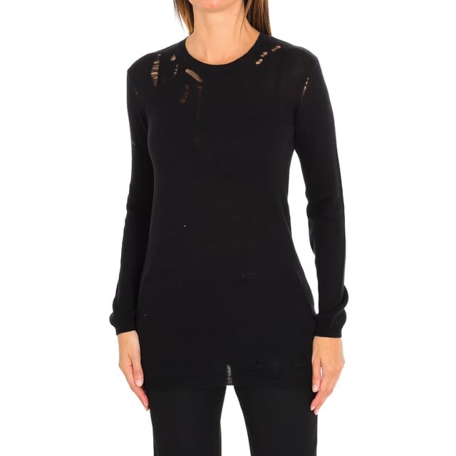 Блузка Caiman с круглым вырезом и длинными рукавами женщина 17s2sr011 Eleven Paris, черный
Блузка Caiman с круглым вырезом и длинными рукавами женщина 17s2sr011 Eleven Paris, черный