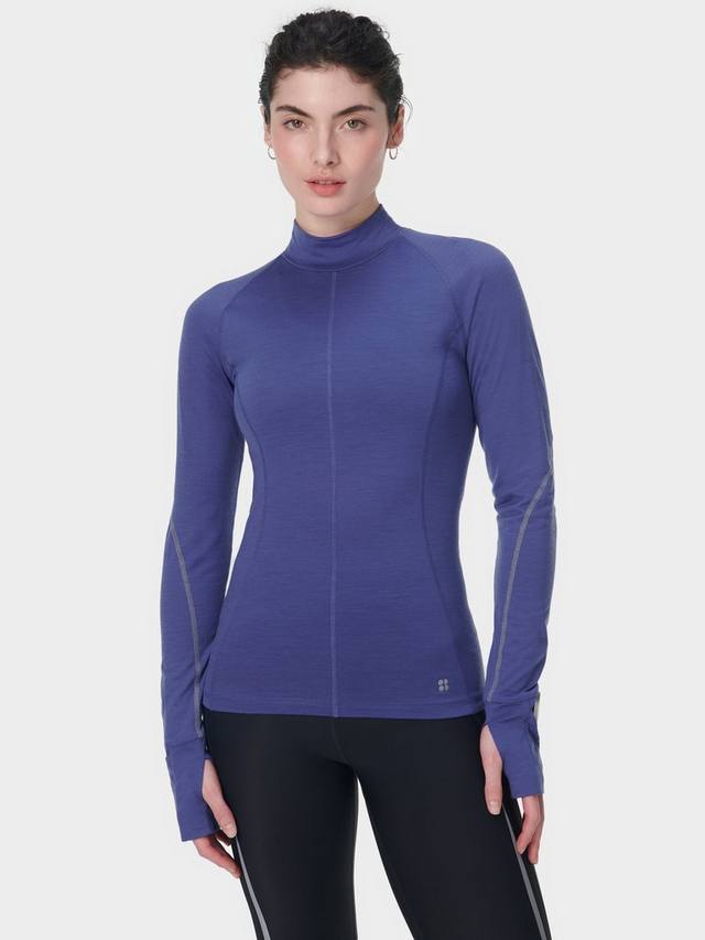 Роскошный беговой топ из мериносовой шерсти с бесконечным длинным рукавом Sweaty Betty, цвет Indigo Blue
Роскошный беговой топ из мериносовой шерсти с бесконечным длинным рукавом Sweaty Betty, цвет Indigo Blue