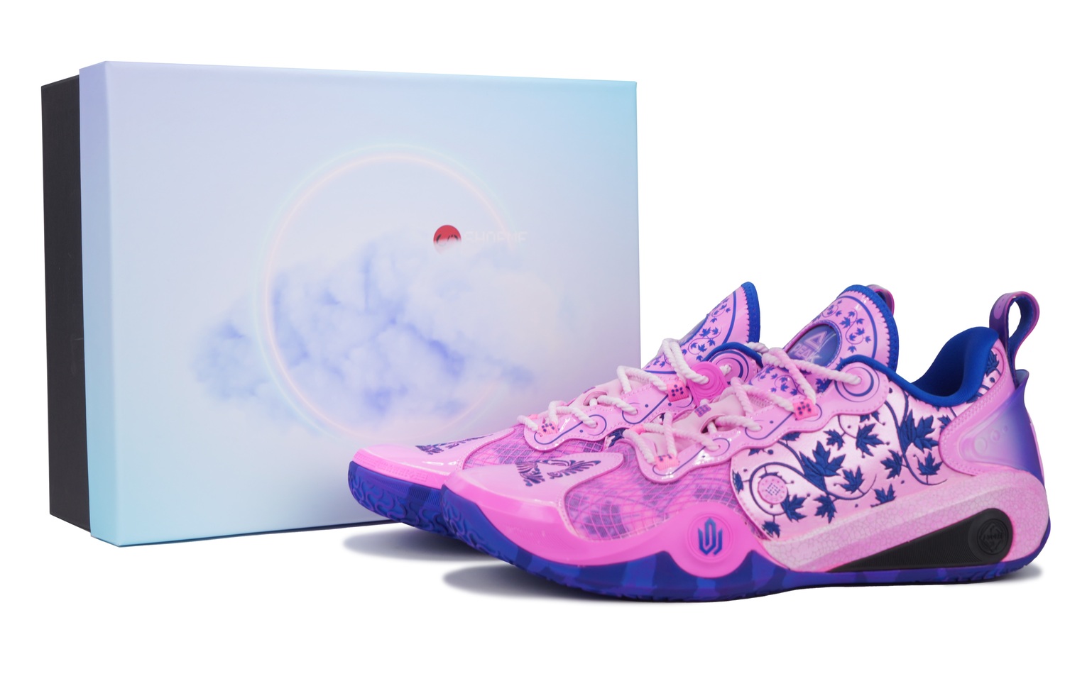 Peak Мужские баскетбольные кроссовки Andrew Wiggins AW3 с противоскользящим износостойким покрытием, низкие, розово-голубые
Peak Мужские баскетбольные кроссовки Andrew Wiggins AW3 с противоскользящим износостойким покрытием, низкие, розово-голубые