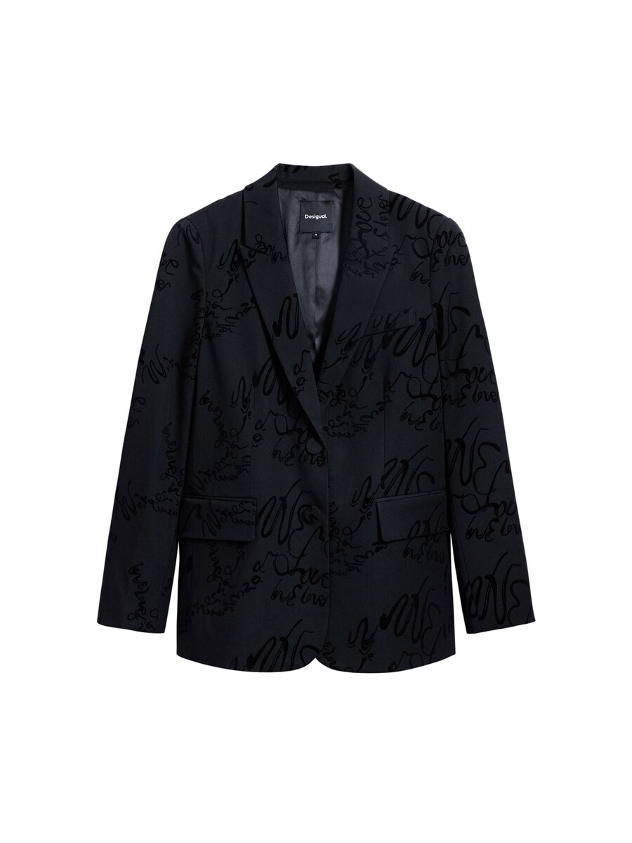 Классический блейзер Desigual Blazer, черный
Классический блейзер Desigual Blazer, черный